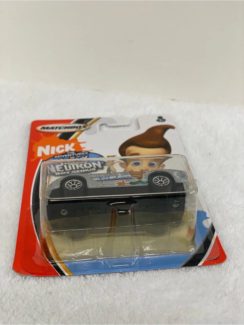 Matchbox Adventures of Jimmy Neutron Boy Genius Convertible 1:64 Diecast Car NEW